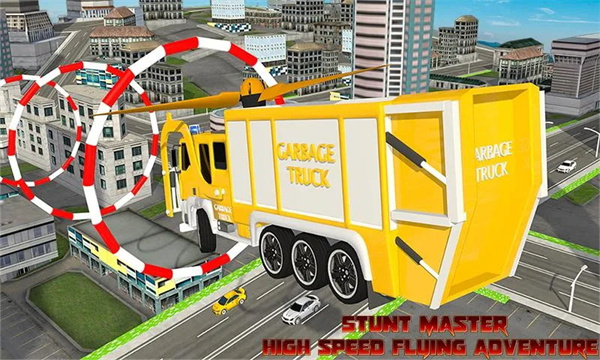 City Garbage Truck Flying Robot Trash Truck Robot(2)