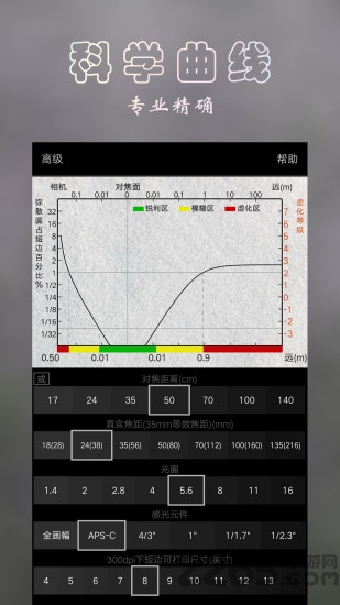 景深计算器(1)