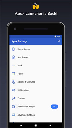 Apex Launcher apk(3)