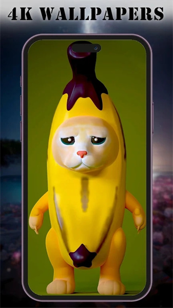 Banana Cat Wallpaper(2)