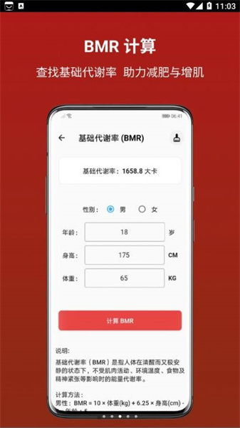 运动健康计算器(2)