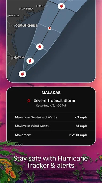 AccuWeather天气预报白金版截图1