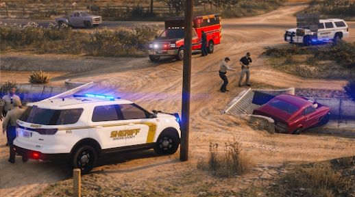 警察追车3D(3)