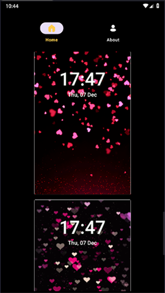 Glitter Live Wallpaper(3)