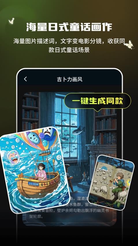 吉卟力风格创作(4)