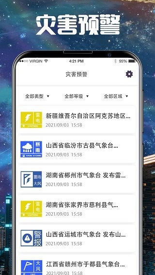 卫星雷达气象地图(4)