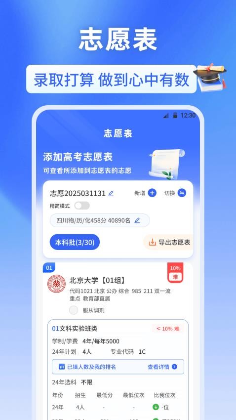 高考志愿2025阳光报考(5)
