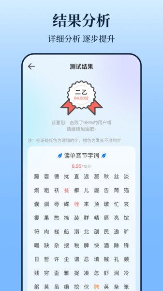 普通话测试iTest题库(1)