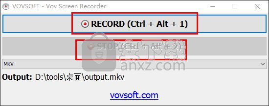 Vov Screen Recorder免费录屏软件