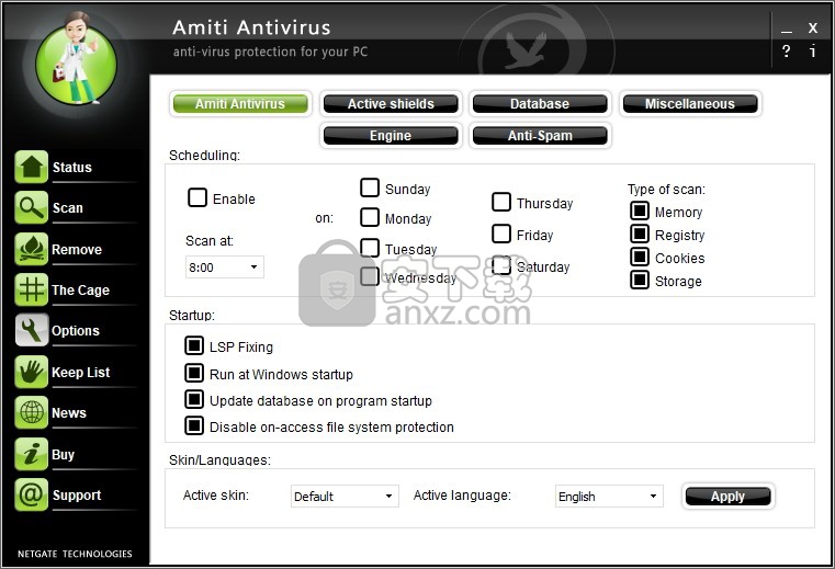 Amiti Antivirus安全防护软件