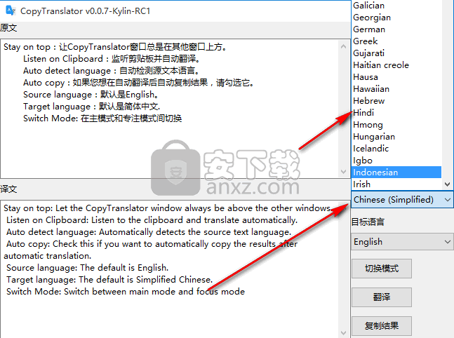 CopyTranslator(翻译工具)