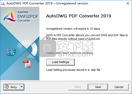 AutoDWG PDF to DWG Converter 2020(DXF转PDF软件)