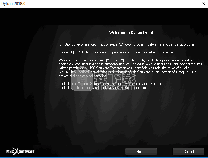 MSC Dytran 2018 64位