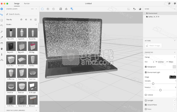 Adobe Dimension CC 2018 mac