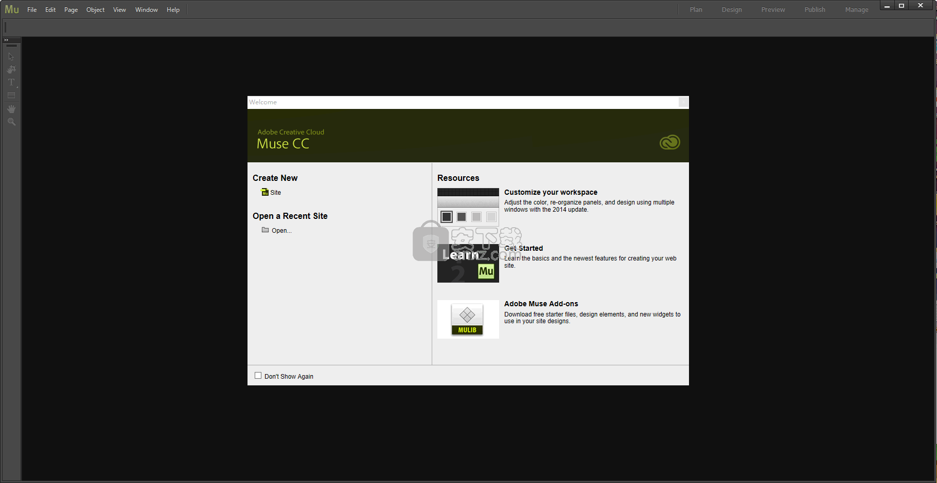 Adobe Muse cc 2014中文