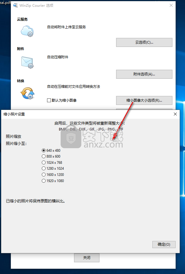 WinZip Courier(邮件压缩工具)