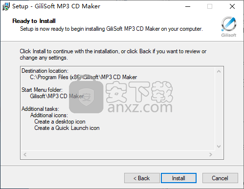 GiliSoft MP3 CD Maker(mp3 cd dvd制作软件)