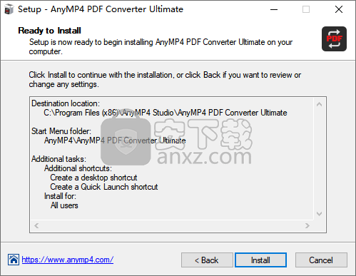 AnyMP4 PDF Converter Ultimate(pdf转换器)