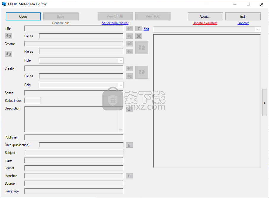 EPub Metadata Editor(epub信息编辑器)