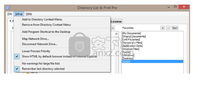 Directory List&Print Pro(目录列表打印工具)