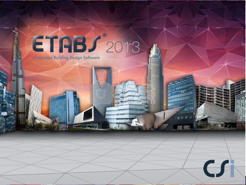 CSI ETABS 2013中文