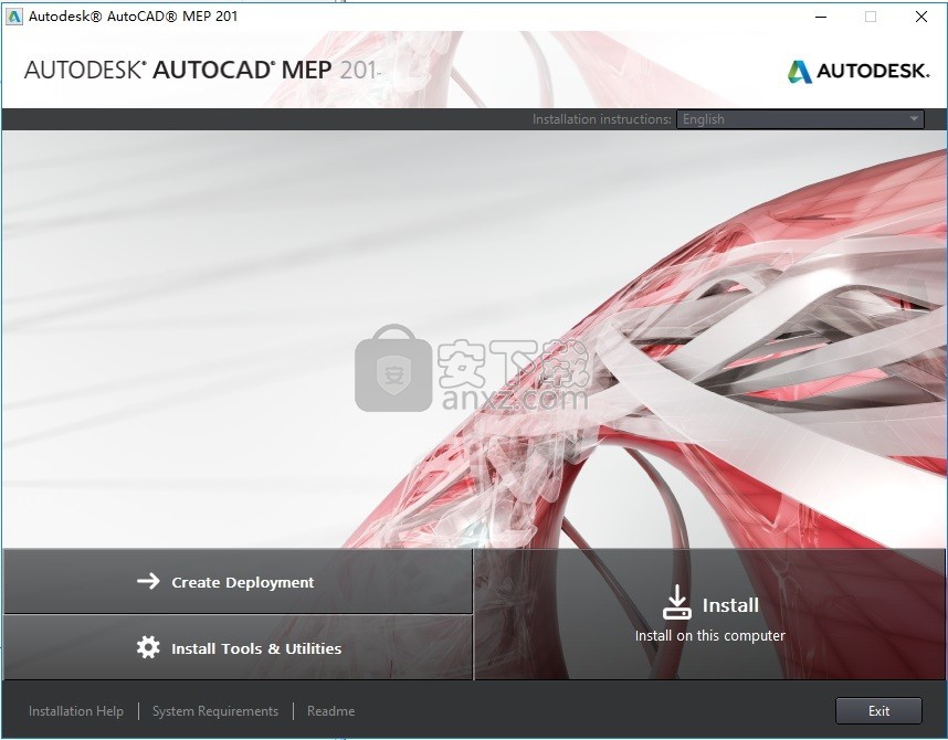 autocad mep 2019 64位/32位中文