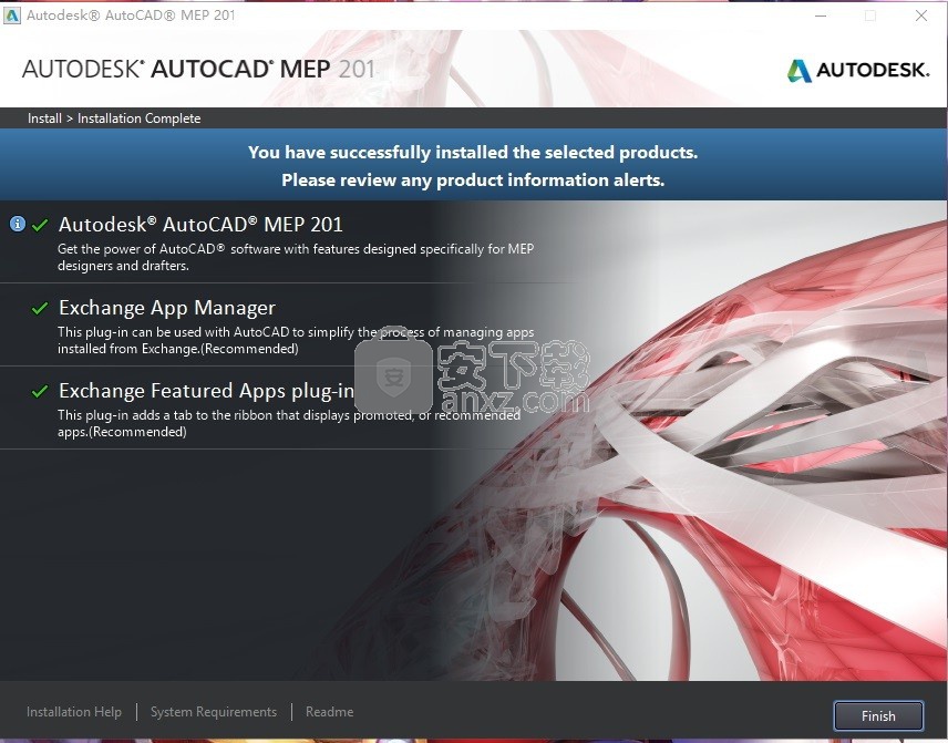 autocad mep 2019 64位/32位中文