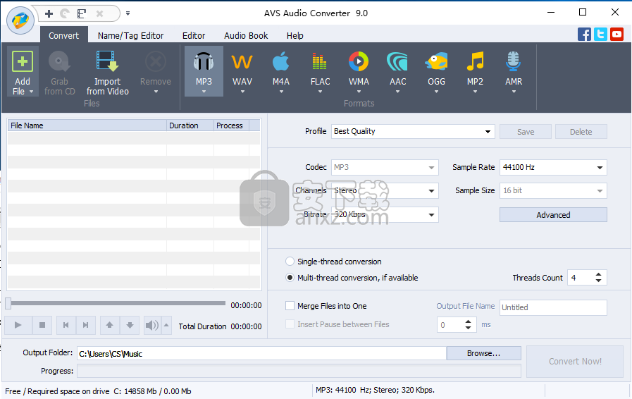 AVS Audio Converter(全能音频转换器)