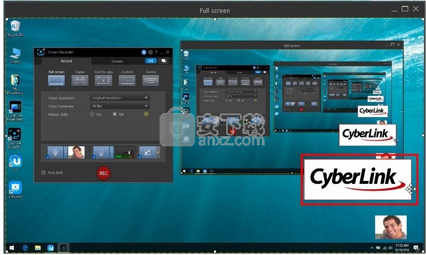 free instals CyberLink Screen Recorder Deluxe 4.3.1.27955