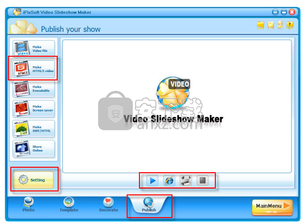 iPixSoft Video Slideshow Maker Deluxe