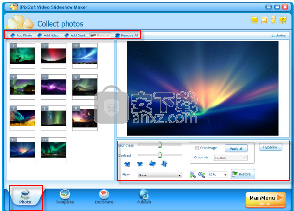 iPixSoft Video Slideshow Maker Deluxe