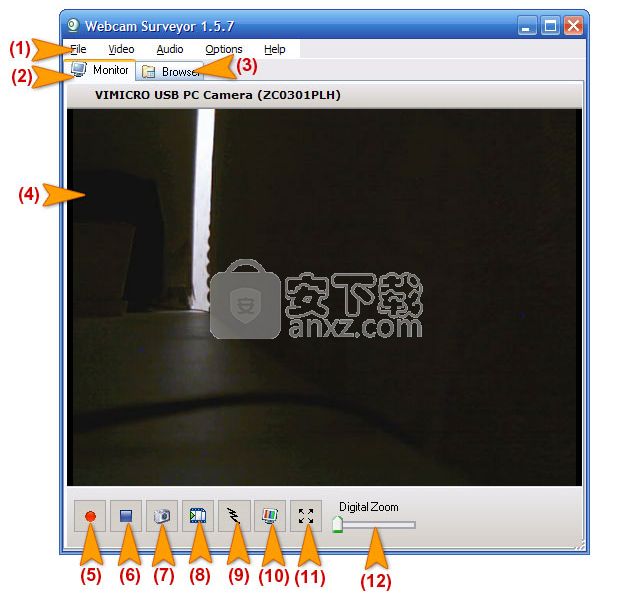 Webcam Surveyor(视频捕捉工具)