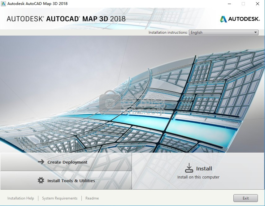 AutoCAD Map 3D 2018中文