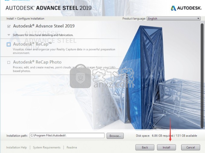 Autodesk Advance Steel 2019中文 64位