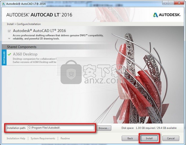 Autodesk Autocad LT 2016 32位/64位