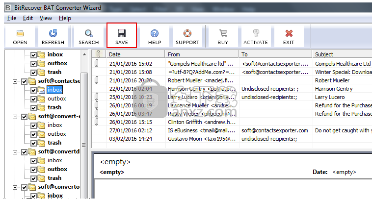 BitRecover BAT Converter Wizard(文件转换器)