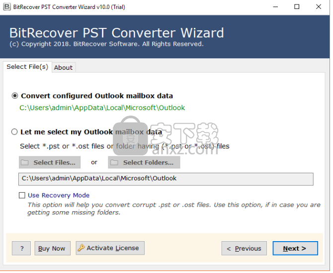 BitRecover PST Converter Wizard(pst格式转换工具)