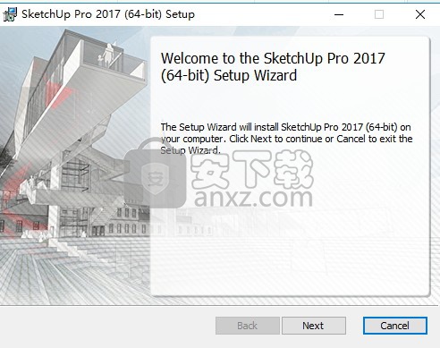 SketchUp Pro(草图大师) 2017中文
