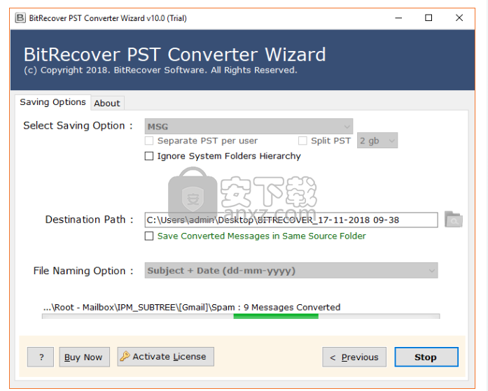 BitRecover PST Converter Wizard(pst格式转换工具)