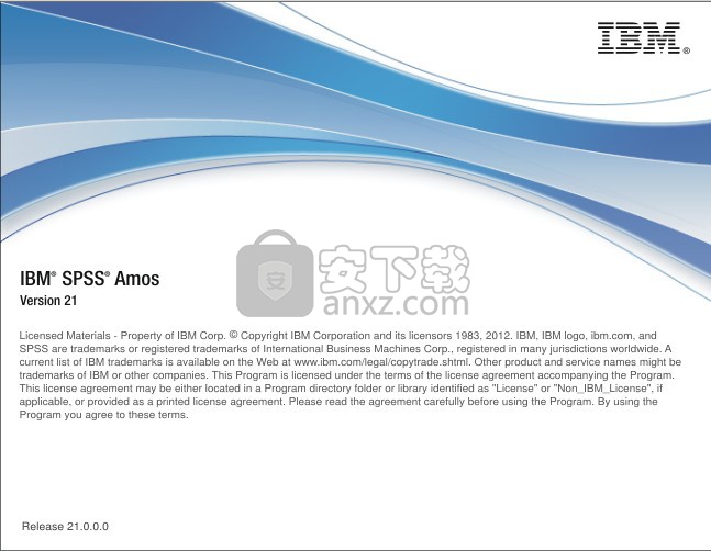 IBM SPSS Amos 21.0