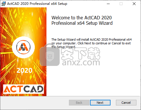 ActCAD Professional 2020 64位中文