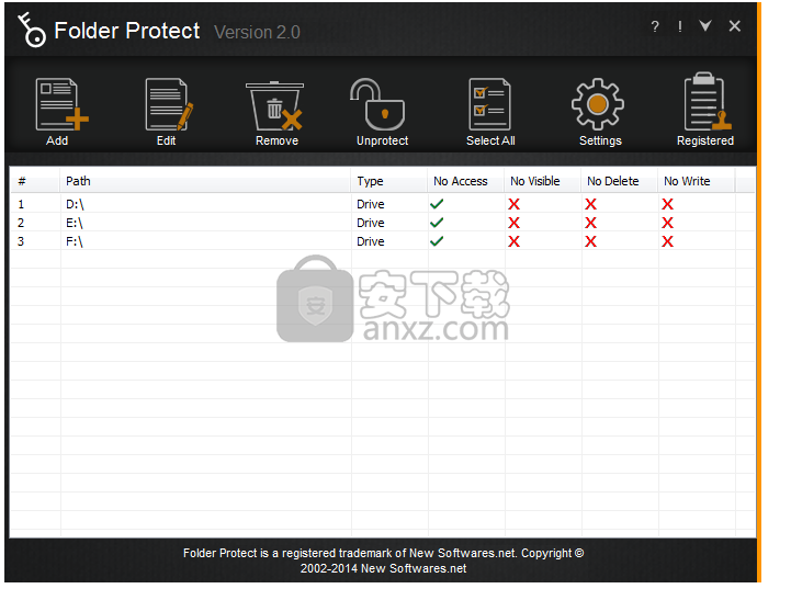 Folder Protect(文件夹保护工具)