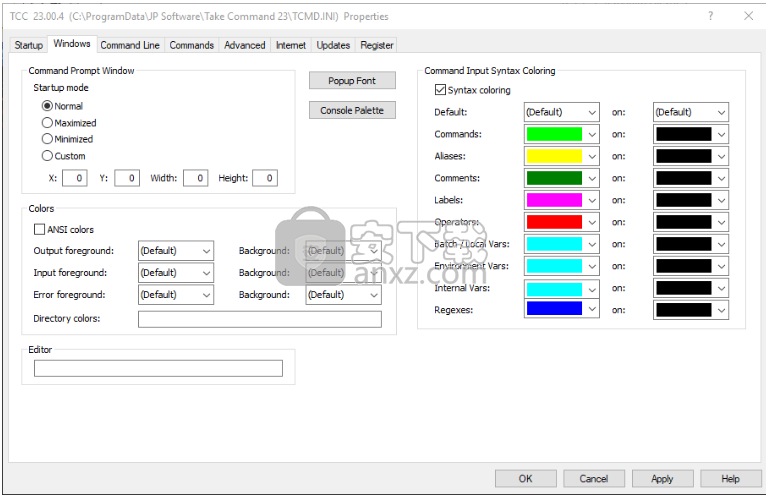 JPSoft Take Command(cmd增强工具)