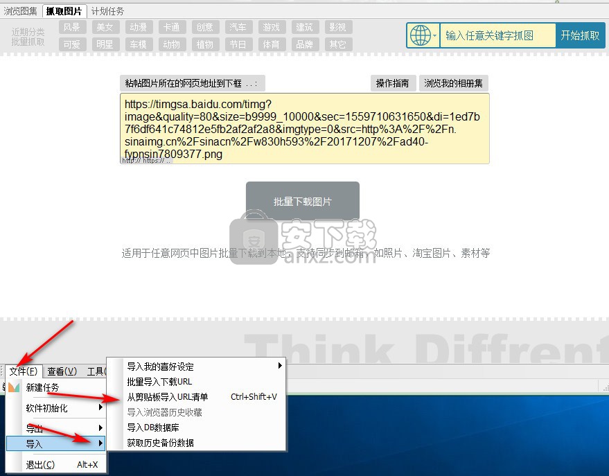 ImageBox网页图片批量下载器