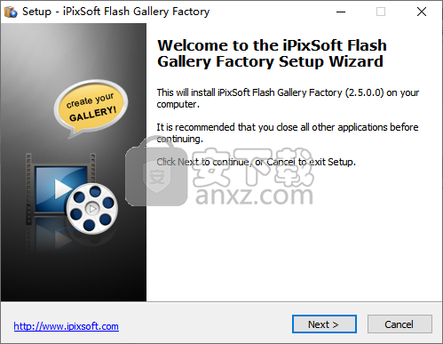 iPixSoft Flash Gallery Factory(Flash幻灯片制作软件)