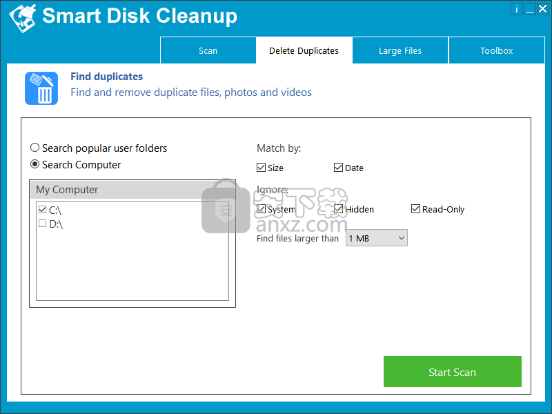Smart Disk Cleanup(磁盘清理软件)