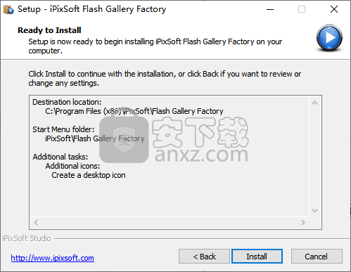 iPixSoft Flash Gallery Factory(Flash幻灯片制作软件)