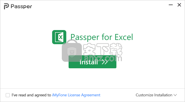 Passper for Excel(Excel密码解除工具)