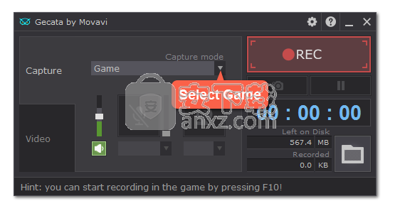 Gecata by Movavi(游戏视频录制软件)
