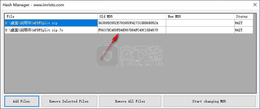 Hash Manager(MD5修改工具)